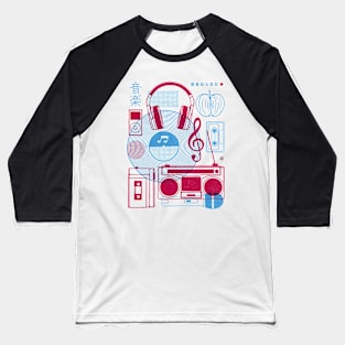 Music Paraphernalia by Tobe Fonseca Baseball T-Shirt